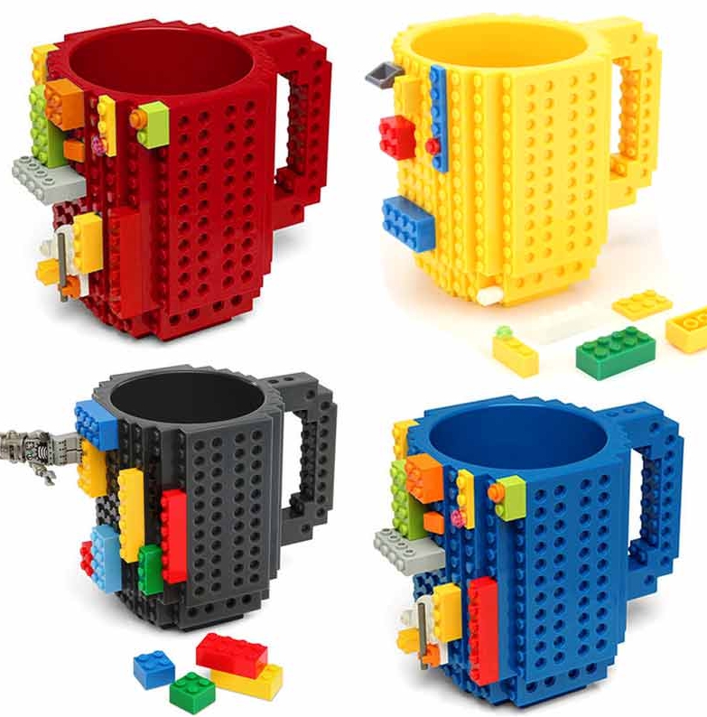 Кружка-конструктор Lego